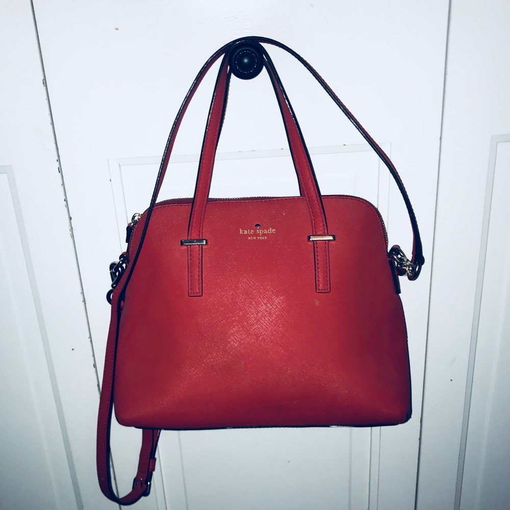 Red Kate Spade purse